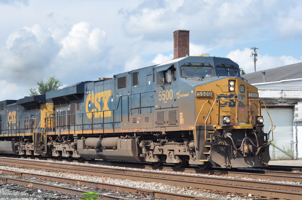 CSXT 5500 Southbound 